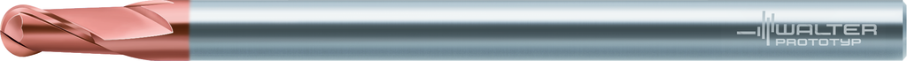 10mm Solid carbide ball nose copy milling cutters H8004788-10-100